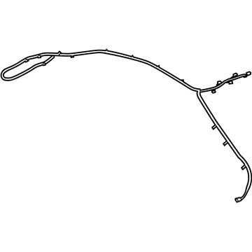 GM 20958322 Antenna Cable 20958322 GM Antenna Cable Illustration 1 of 1