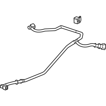 GM 42744621 Air Hose 42744621 GM Air Hose Illustration 1 of 1