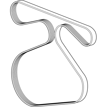 Chevy Silverado 1500 Serpentine Belt - 55490583