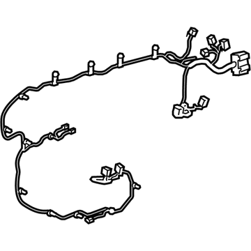 23109209 GM Harness, Front Driver Side Illustration 1 of 1