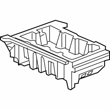 GM 84615377 Storage Compart, Rear Driver Side 84615377 GM Storage Compart, Rear Driver Side Illustration 1 of 1