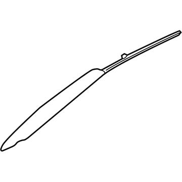 Buick 25668946 Windshield Pillar Trim