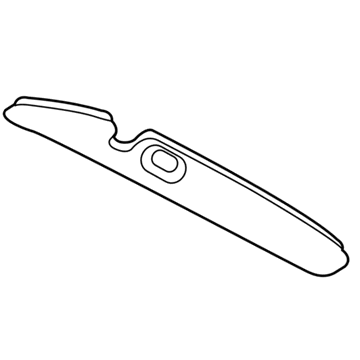 39103365 GM Rear Insulator, Driver Side Illustration 1 of 1