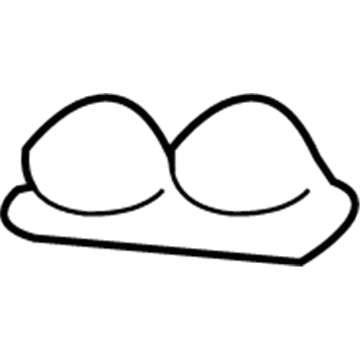12591716 GM Engine Cover Grommet Illustration 1 of 1