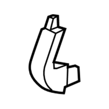 GM 20897786 Tube Assembly Bracket 20897786 GM Tube Assembly Bracket Illustration 1 of 1
