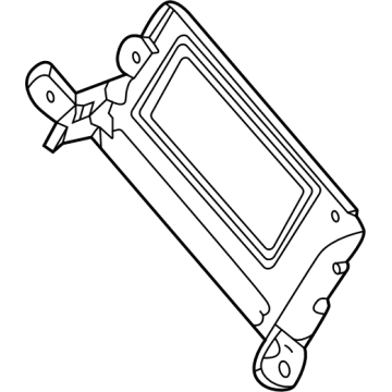 85114433 GM Amplifier Mount Bracket Illustration 1 of 1