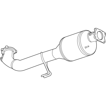 Chevy Silverado 3500 HD Exhaust Pipe - 86788878