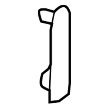 GM 5480998 Quarter Panel Bracket, Driver Side 5480998 GM Quarter Panel Bracket, Driver Side Illustration 1 of 1