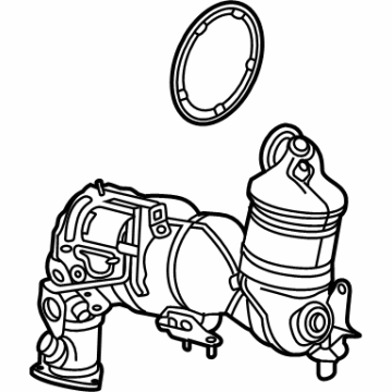 Chevy 40009487 Catalytic Converter