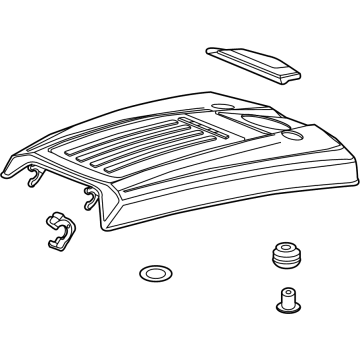12697941 GM Engine Cover Illustration 1 of 1