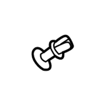 GM 13350982 Door Weatherstrip Clip 13350982 GM Door Weatherstrip Clip Illustration 1 of 1