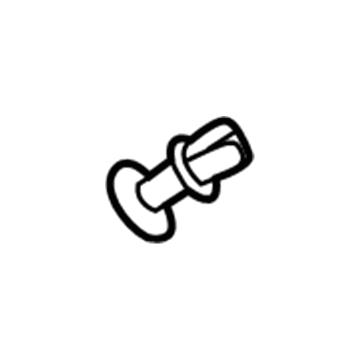 GM 11611342 Door Weatherstrip Retainer, Front, Plastic 11611342 GM Door Weatherstrip Retainer, Front, Plastic Illustration 1 of 1