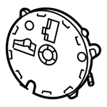 GM 20920496 Mirror Motor 20920496 GM Mirror Motor Illustration 1 of 1