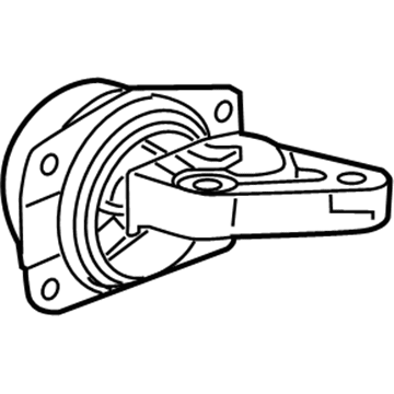 20847581 GM Transmission Mount Illustration 1 of 1