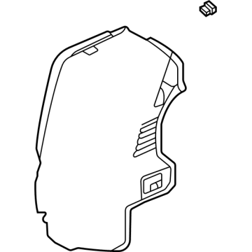 GMC Hummer EV SUV Fender Splash Shield - 84939305