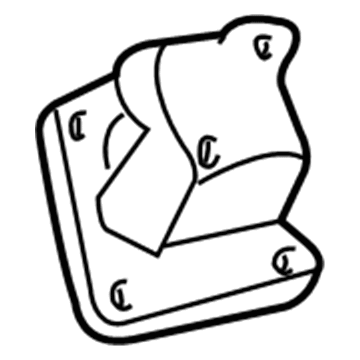 Chevy 15602789 Front Mount Bracket