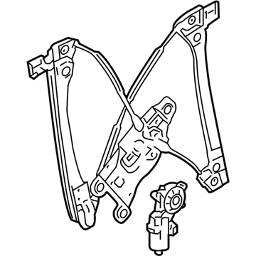 Chevy Window Regulator - 22803201