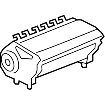 GM 92202305 Passenger Air Bag 92202305 GM Passenger Air Bag Illustration 1 of 1