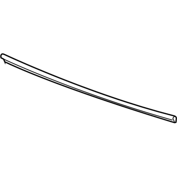GM 23309711 Seal To Hood 23309711 GM Seal To Hood Illustration 1 of 1