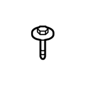 Chevy 11570300 Outer Radiator Bolt