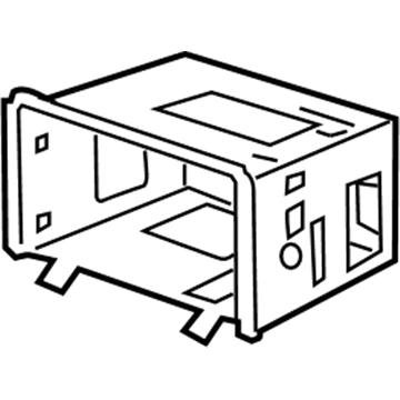 Pontiac 92093916 Radio Housing