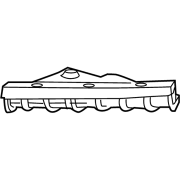 22937826 GM Headlamp Assembly Bracket, Driver Side Illustration 1 of 1