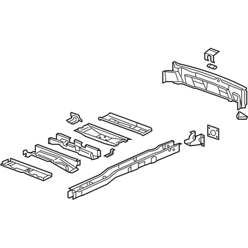 Buick 15218728 Rear Frame Assembly