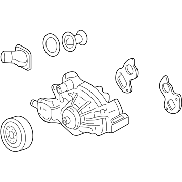 Chevy 19180610 Water Pump