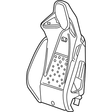 Buick Regal Sportback Seat Cushion - 13488015