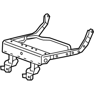 84584804 GM Seat Frame, Driver Side Illustration 1 of 1