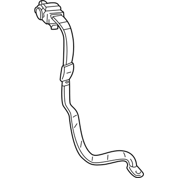 GM 12457319 Lap & Shoulder Belt, Rear 12457319 GM Lap & Shoulder Belt, Rear Illustration 1 of 1