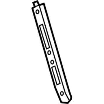 GM 84367331 Bracket, Center Lower Passenger Side 84367331 GM Bracket, Center Lower Passenger Side Illustration 1 of 1