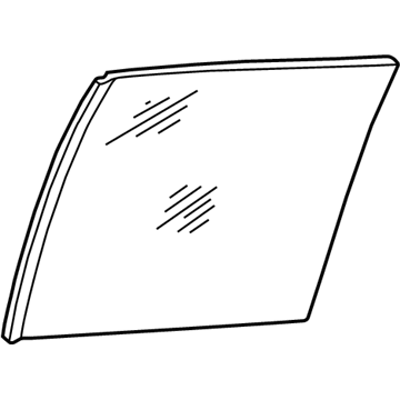 Chevy 15691245 Door Glass