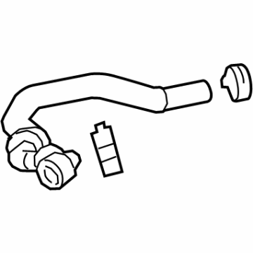 GMC 26529787 Water Inlet Hose