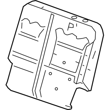 Chevy 26445629 Seat Back Pad