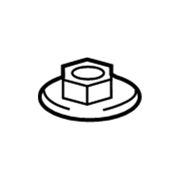 GM 11609470 Module Nut 11609470 GM Module Nut Illustration 1 of 1