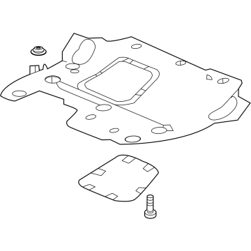Buick 86771170 Underbody Shield