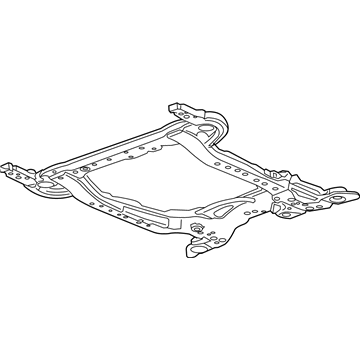 84141516 GM Suspension Crossmember Illustration 1 of 1