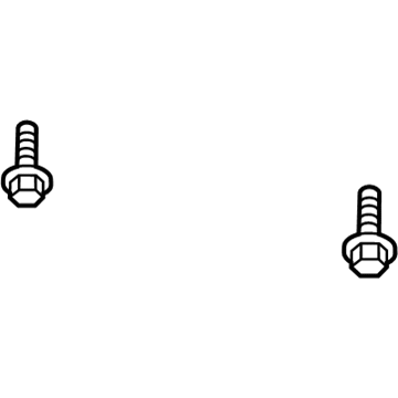 GM 11588737 Suspension Crossmember Bolt 11588737 GM Suspension Crossmember Bolt Illustration 1 of 1