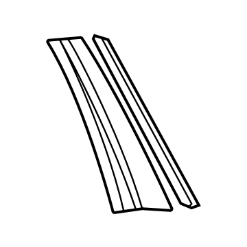 GM 84752579 Adjuster Tape, Jet Black 84752579 GM Adjuster Tape, Jet Black Illustration 1 of 1