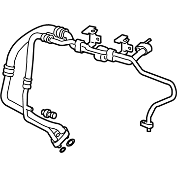 Saturn 19130479 Front A/C Hose