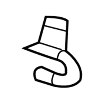 GM 21991184 Converter & Pipe Hanger 21991184 GM Converter & Pipe Hanger Illustration 1 of 1