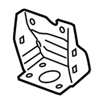 GM 15183478 Lock Bracket 15183478 GM Lock Bracket Illustration 1 of 1