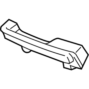 GM 84240626 Reflector, Rear Driver Side 84240626 GM Reflector, Rear Driver Side Illustration 1 of 1