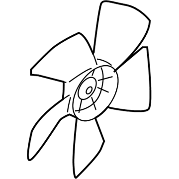 Buick 21999769 Cooling Fan