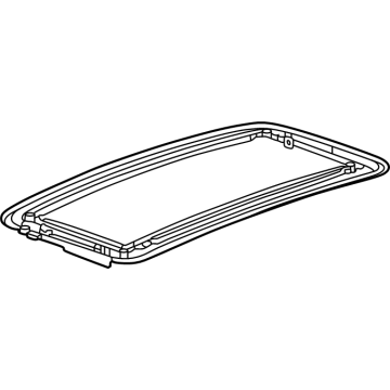Buick 42780044 Sunroof Glass