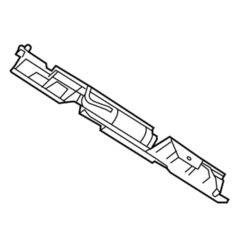 GM 23390797 Side Baffle, Driver Side 23390797 GM Side Baffle, Driver Side Illustration 1 of 1