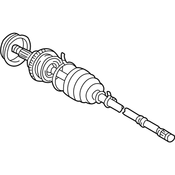 Pontiac 88973977 Outer CV Joint