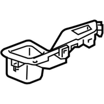 GM 23446530 Switch Panel, Passenger Side 23446530 GM Switch Panel, Passenger Side Illustration 1 of 1