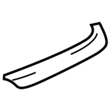 23277595 GM Applique, Rear Passenger Side Illustration 1 of 1